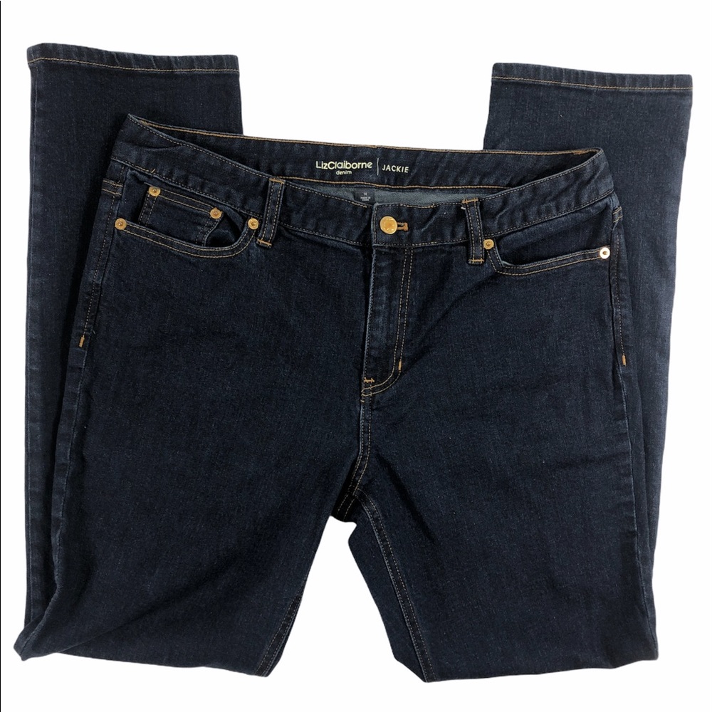 Liz Claiborne Jackie Women’s Straight Jeans Size14